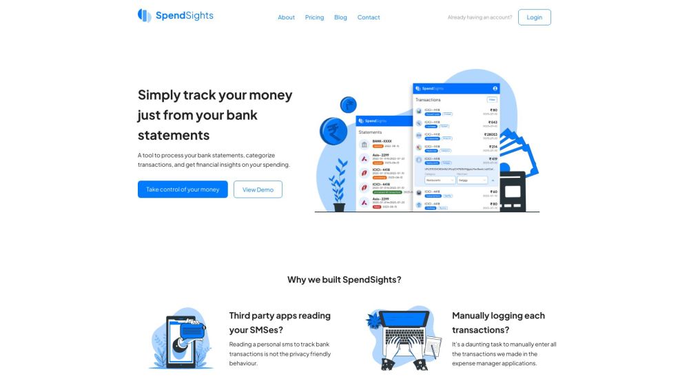 SpendSights: AI Tool for Analyzing Spendings