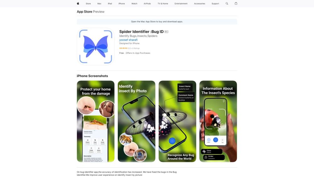 Bug Identifier: AI Tool to Identify Insects