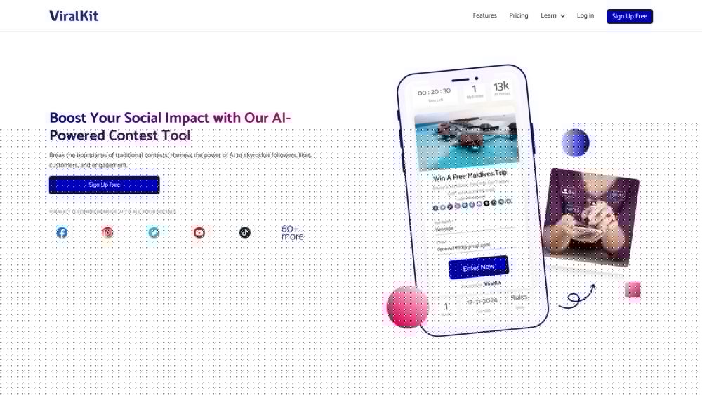 ViralKit: AI Tool for Swift & Seamless Contest Building
