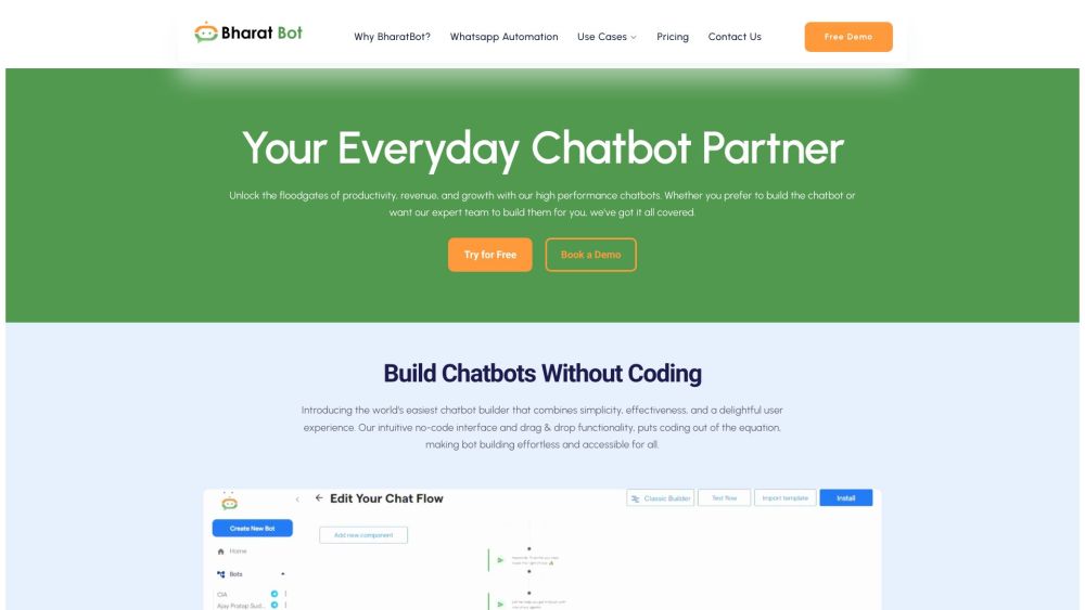 BharatBot: AI Tool for Smarter Customer Engagement