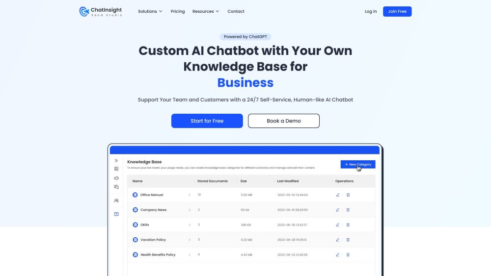 ChatInsight: AI Assistant for Your Team