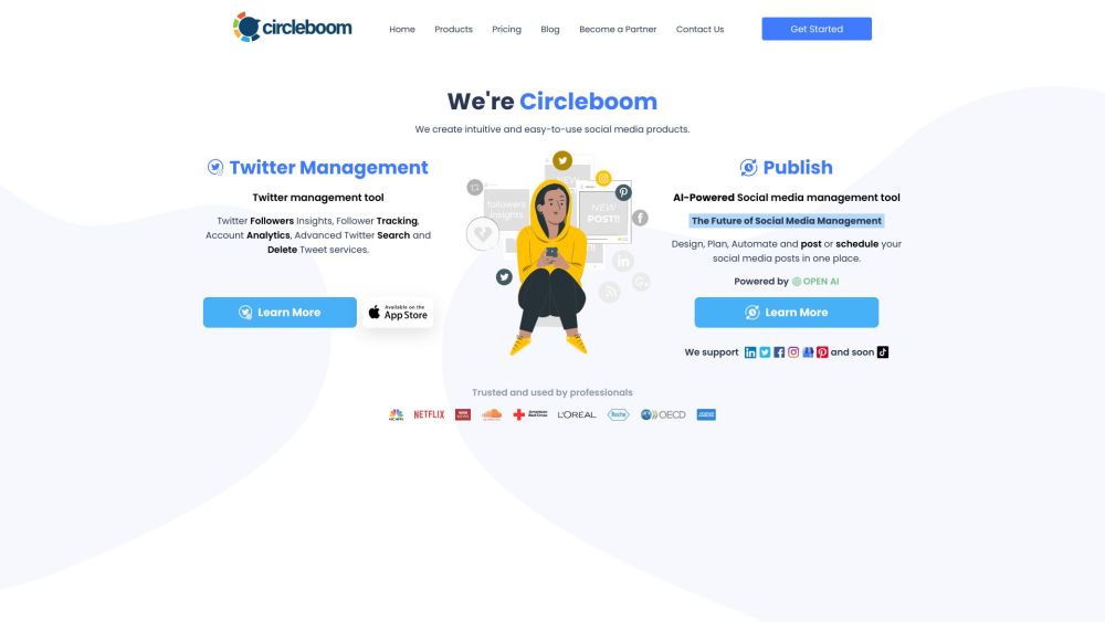 Circleboom: AI Tool for Product Name Social Growth