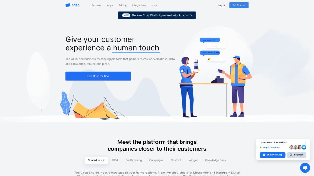 Crisp: AI Tool for Startups & SMBs