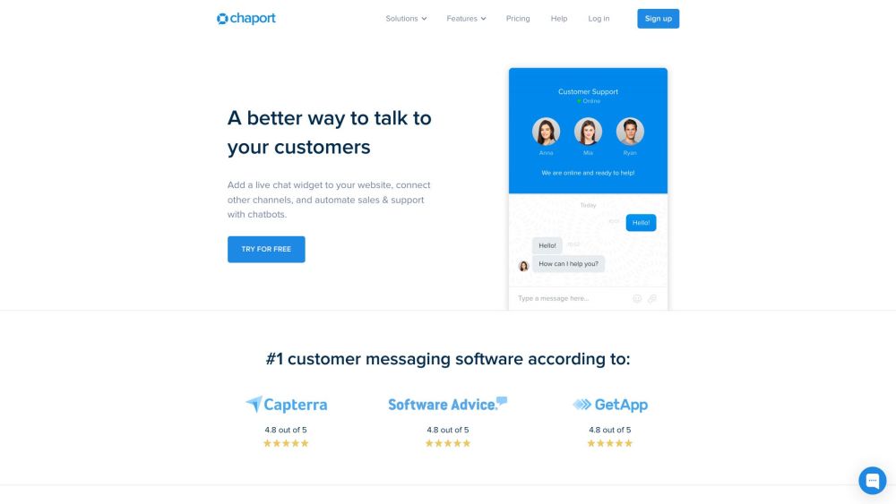 Chaport: AI Tool for Customer Messaging & Support