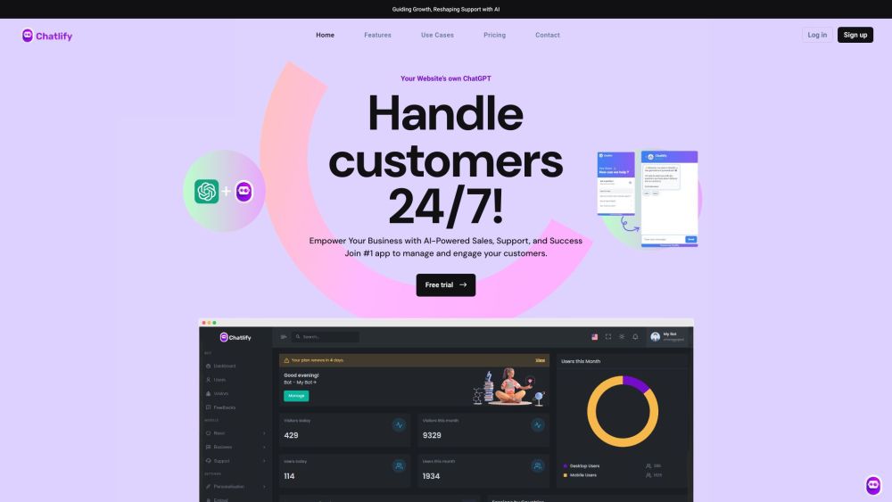 Chatlify: AI Tool for Intelligent Customer Engagement