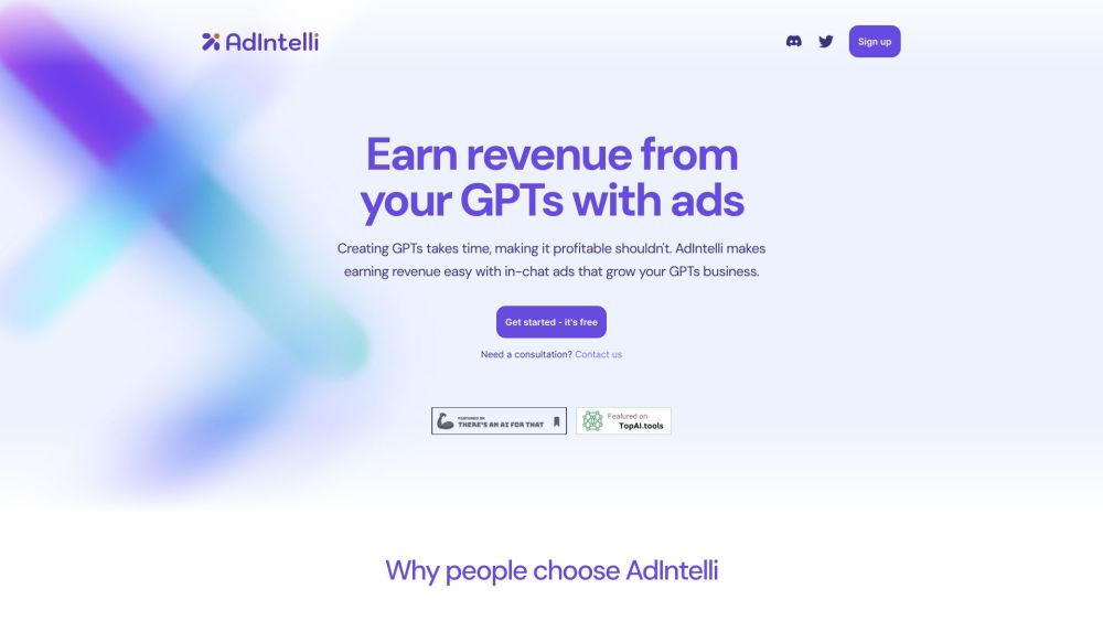 AdIntelli: AI Tool for GPT Revenue Maximization