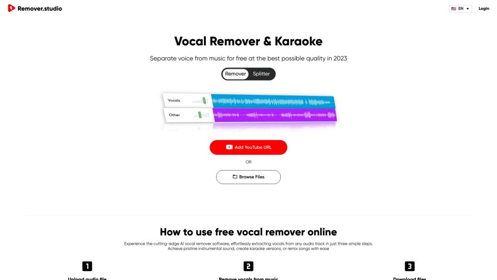 VocalRemover.co: AI Tool Separates Songs into Stems