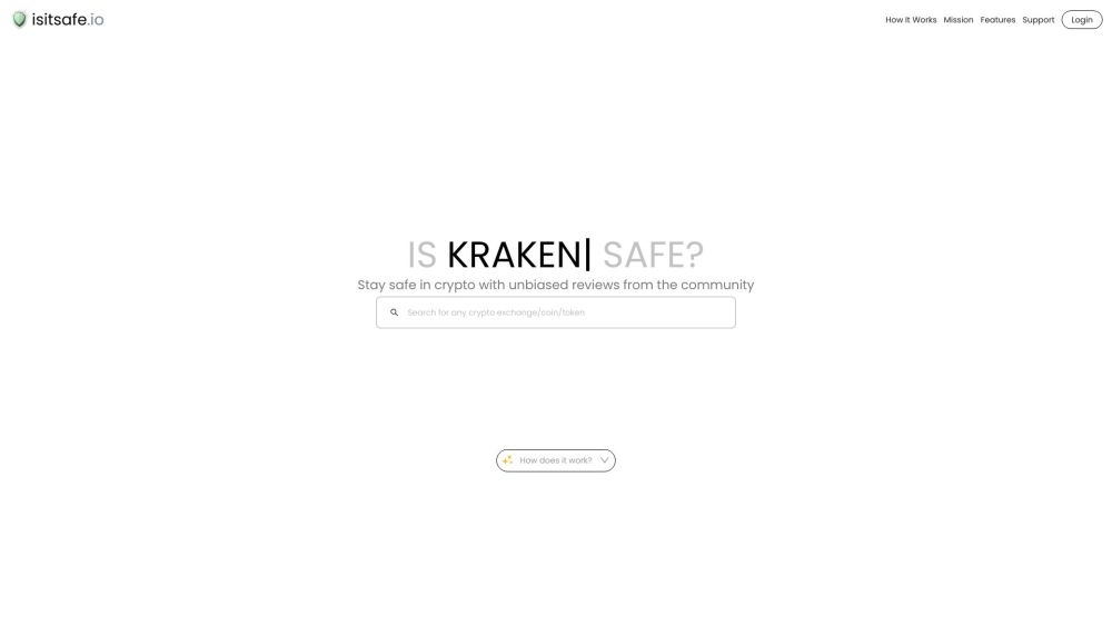 isitsafe.io: AI Tool For Honest Crypto & Web3 Reviews