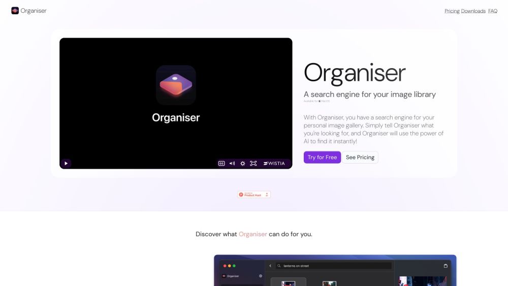 Organiser: AI Tool for Photo Management on Mac