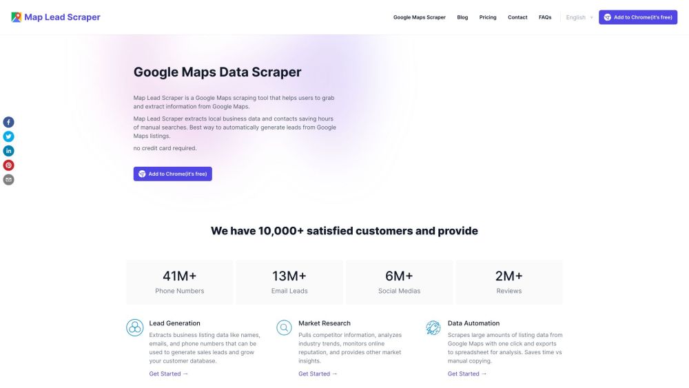 Map Lead Scraper: AI Tool for Local Business Data