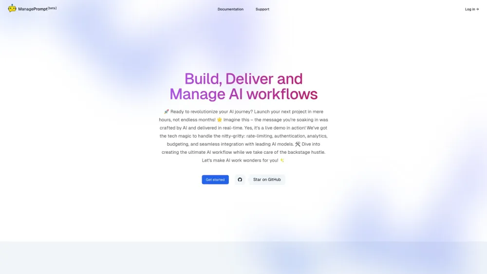 ManagePrompt: AI Tool for Building & Managing AI Workflows