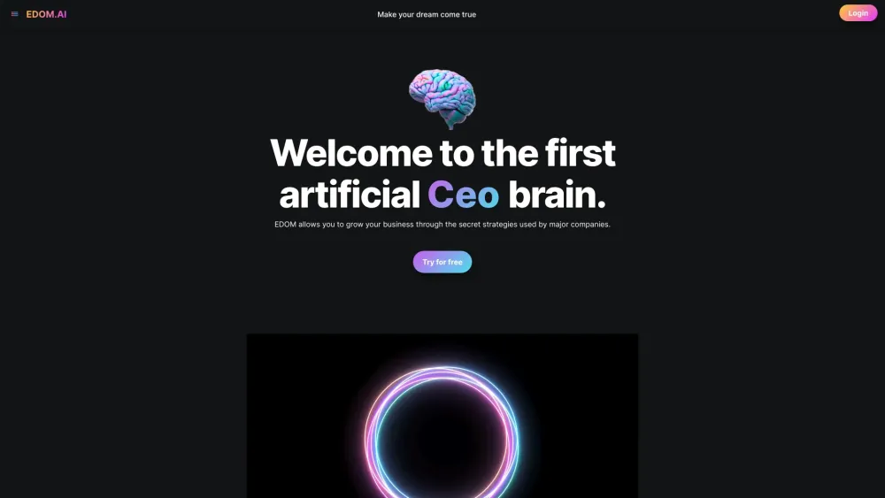 EDOM.AI: AI Tool for Success with Top Strategies