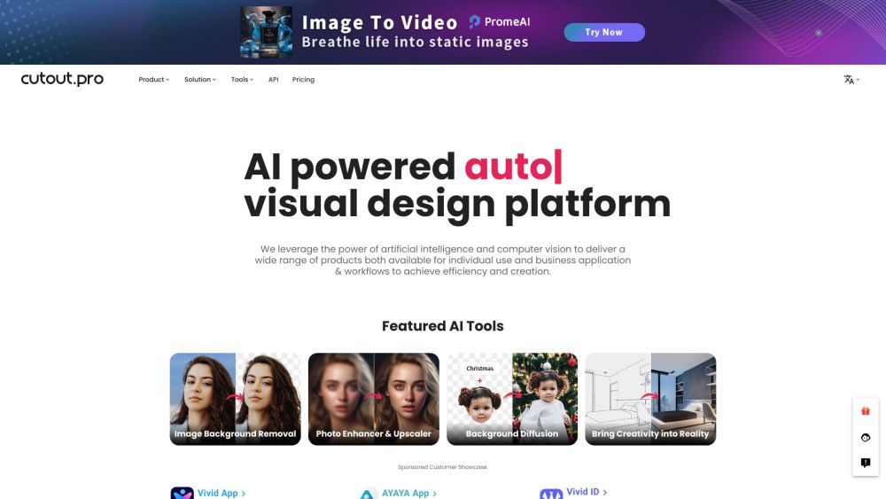 Cutout.Pro: AI Tool for Visual Design and Background Removal