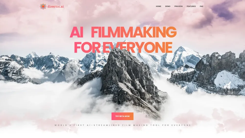 Directin AI: AI Tool for Creating Stunning Films Easily