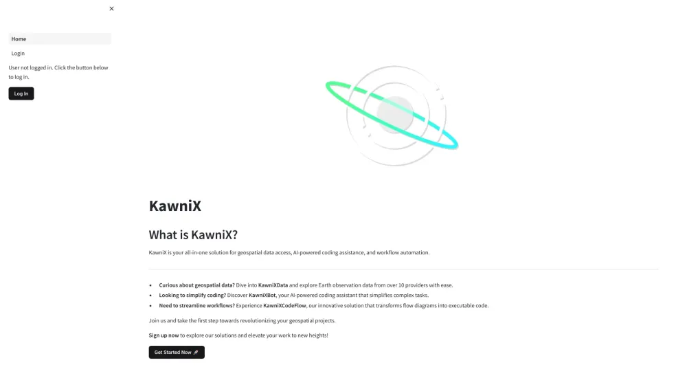 KawniX: All-in-One Solution for Geospatial Data Access, AI Tool