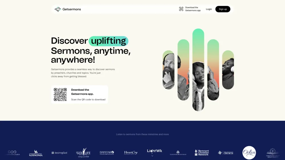 Getsermons: Stream Global Preacher Sermons with AI Tool