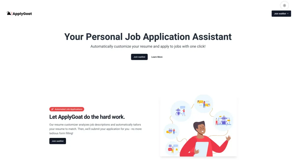 ApplyGoat: AI Tool for Resume Tailoring