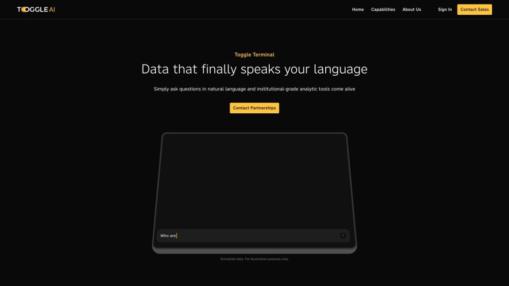 Toggle AI: Advanced AI Tool for Data Analytics