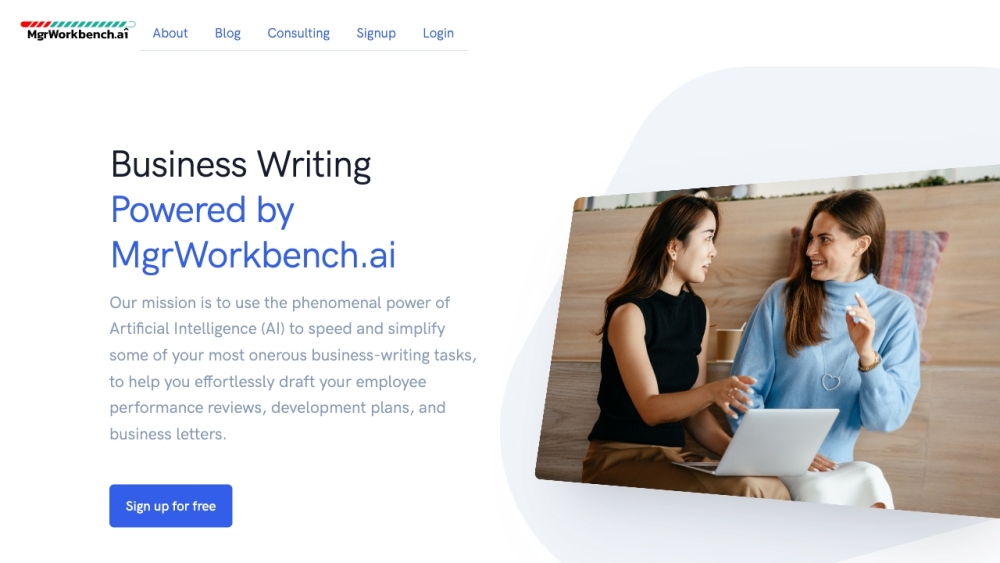 MgrWorkbench.ai: Simplify & Accelerate Business Writing