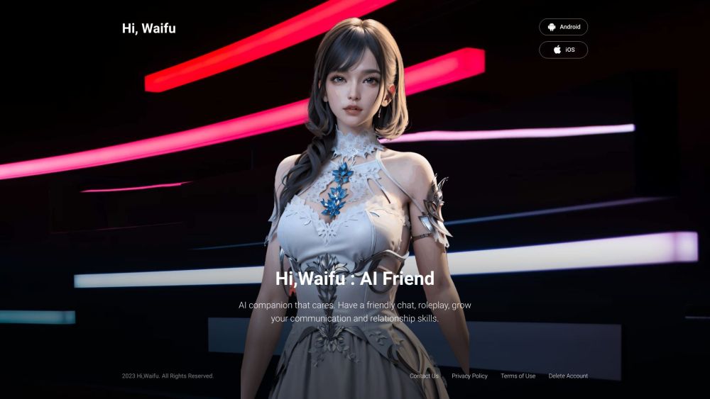Hi, Waifu: AI Friend: Exceptional AI Tool For Chat