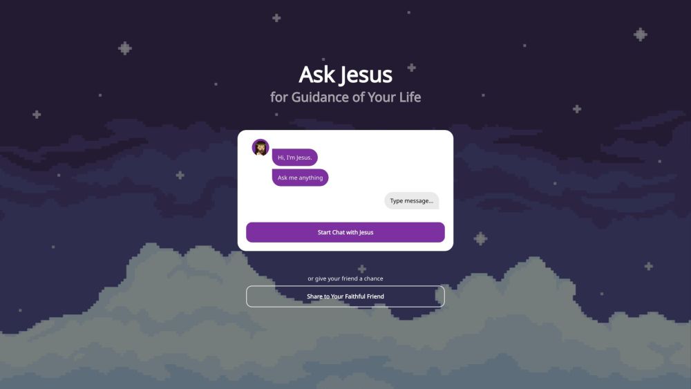 AskJesus: Exceptional AI Tool for Guidance and Answers