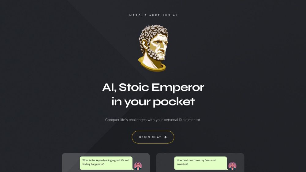 Marcus Aurelius AI: The Ultimate AI Tool for Self