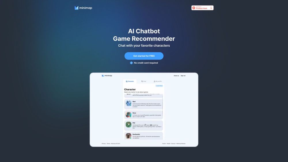 Minimap: AI Tool for Personalized Gaming Recommendations