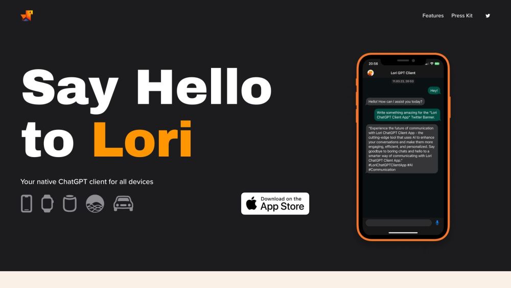 Lori GPT: AI Tool for Conversational Interactions