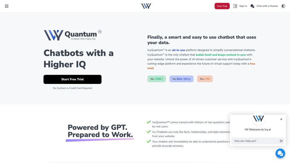 Ivy.ai: Chatbot AI tool for student queries