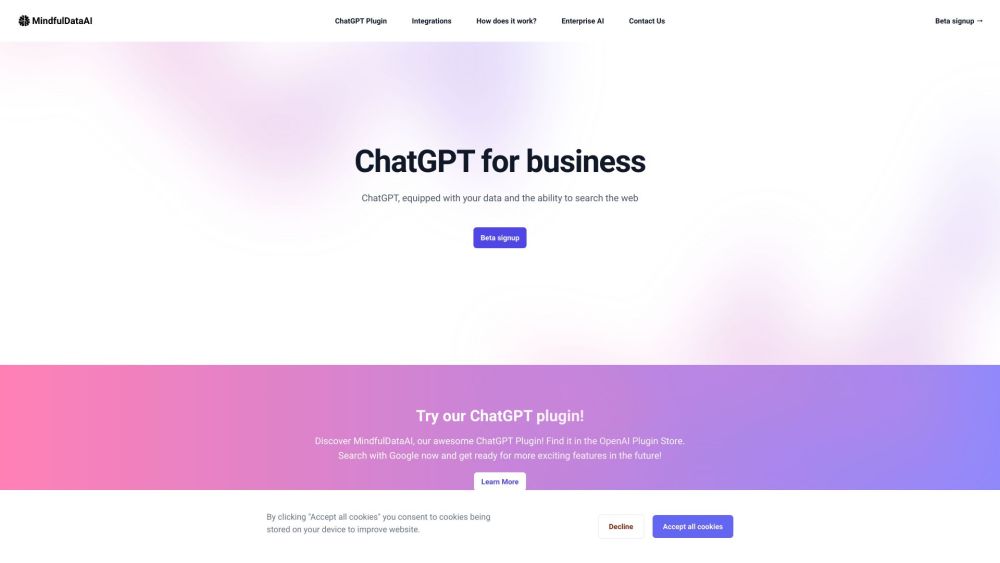 MindfulDataAI: Boost Productivity with ChatGPT AI