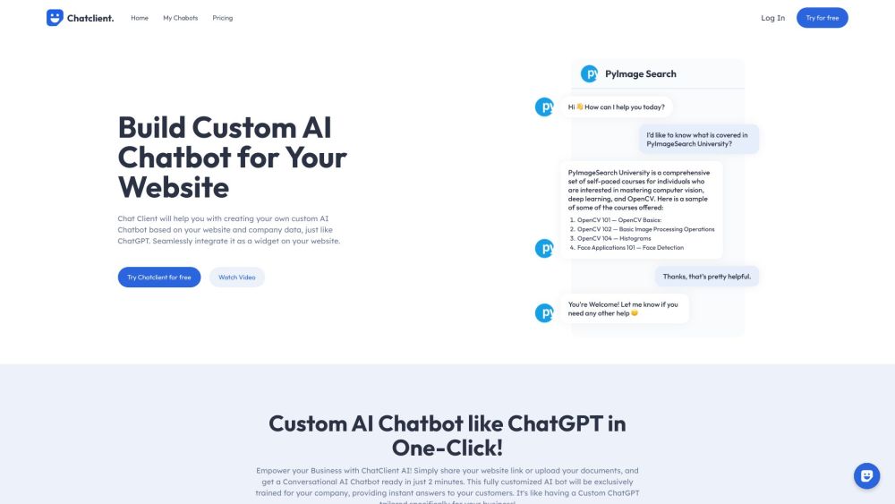 ChatClient: AI Tool for Custom Chatbot Integration