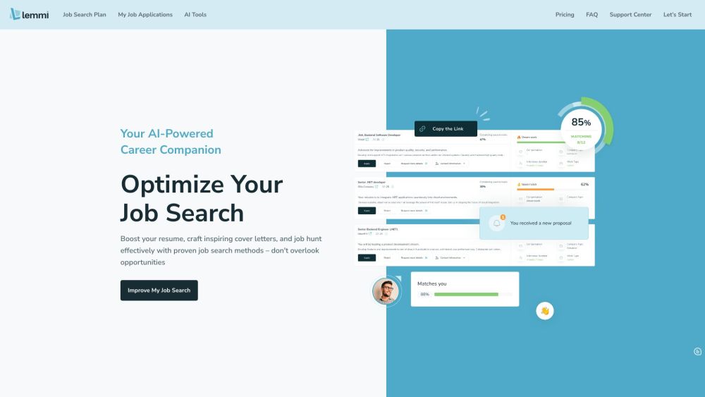 Lemmi: AI Tool Revolutionizing Job Search Companion