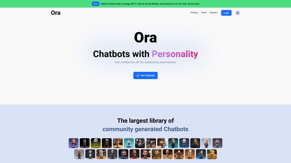 Ora.ai: Personalized AI Tool - Effortless Customization