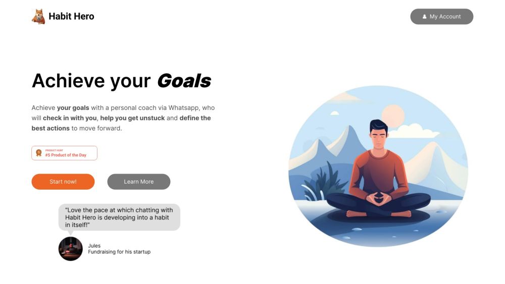 Habit Hero: AI Tool for Goal Achievement