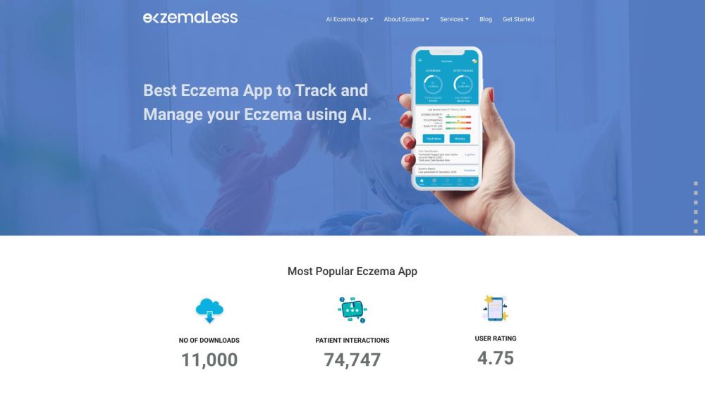 Eczemaless: Best AI Tool for Eczema Tracking