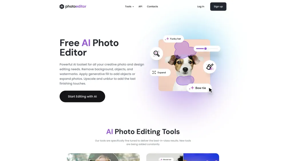 PhotoEditor.AI: AI Tool for Powerful Image Editing