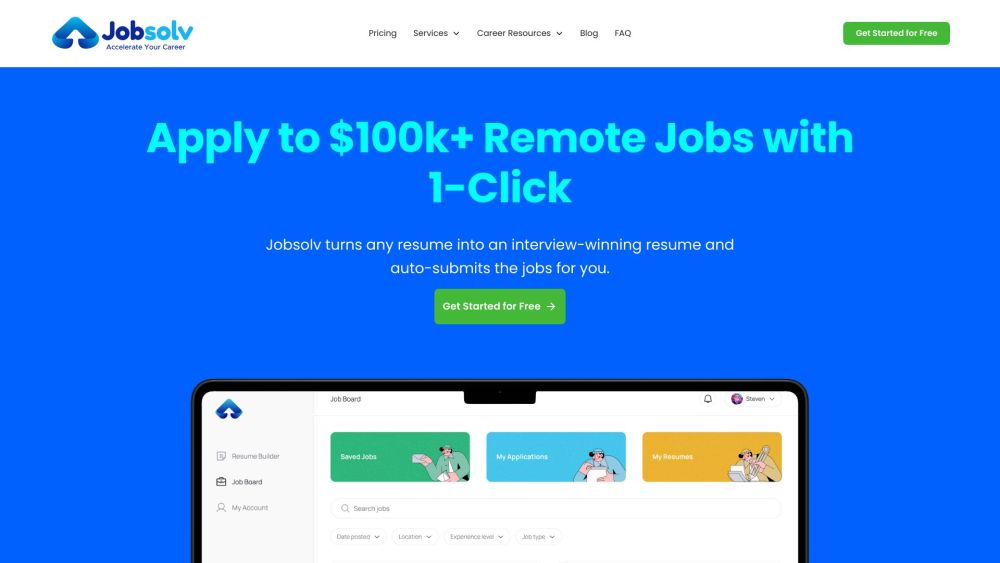 Jobsolv: AI Tool for Effortless Remote Job Discovery