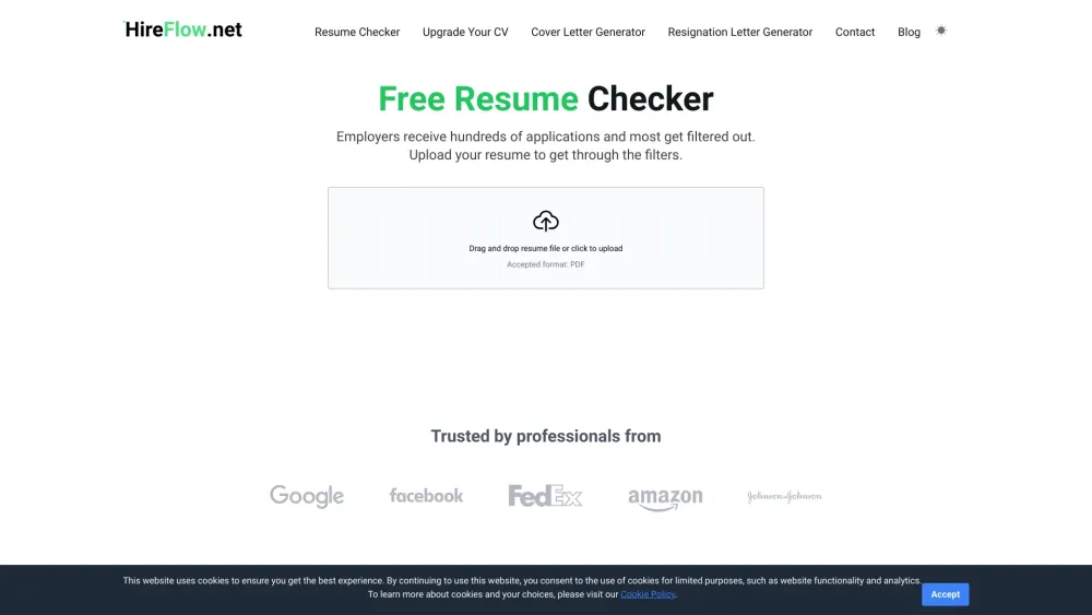 Resume-Checker.net: AI Tool for Flawless Applications