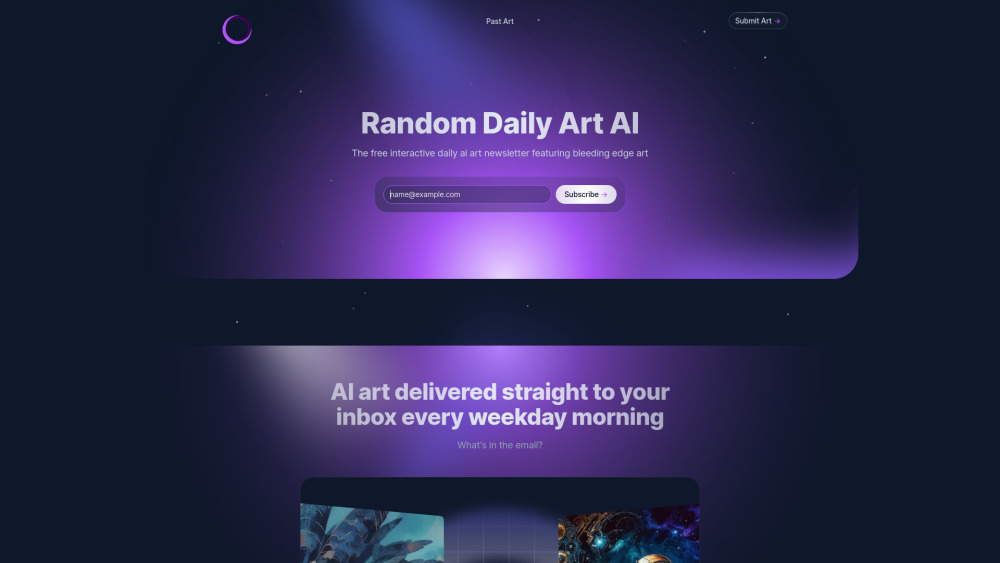 Random Daily Art AI: AI Tool for Daily Art Inspiration