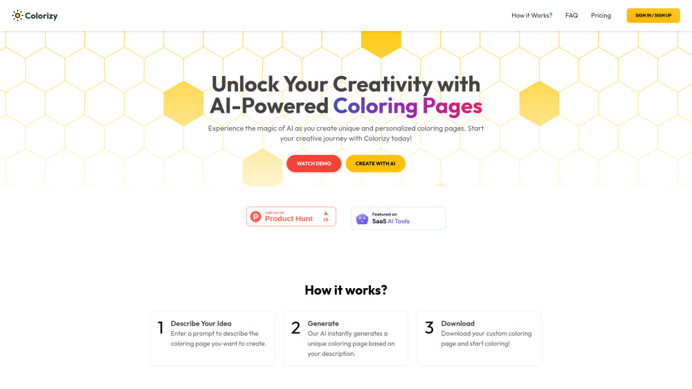 Colorizy: Amazing AI Tool for Coloring Pages by Colorizy