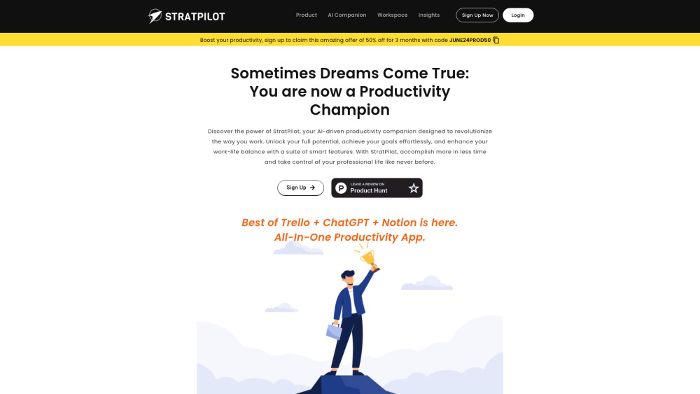 StratPilot: AI Tool for Smarter Decisions & Enhanced Productivity