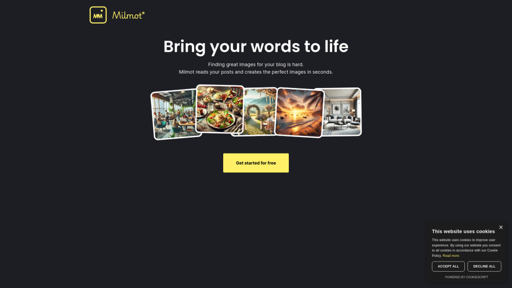 Milmot: AI Tool for Blog Image Creation