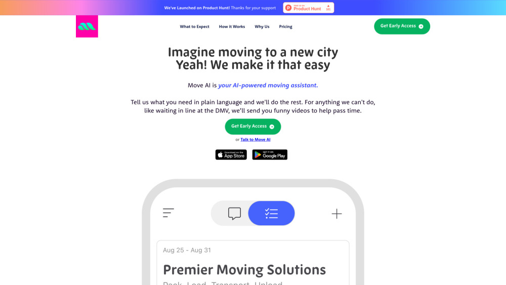 Move AI: AI-powered moving assistant