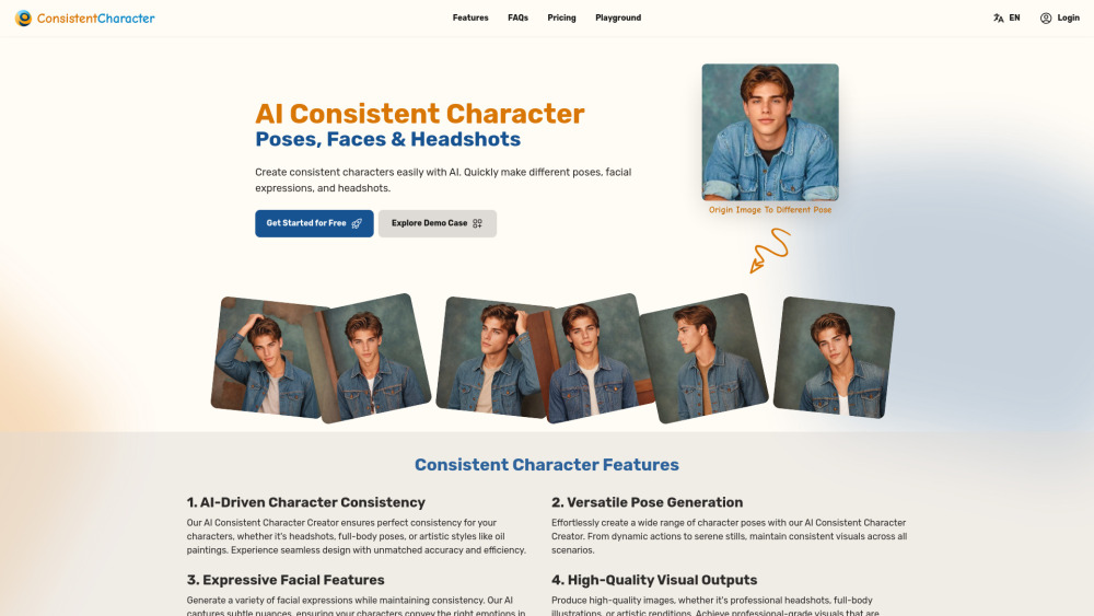 AI Consistent Character Creator: ai tool for designs