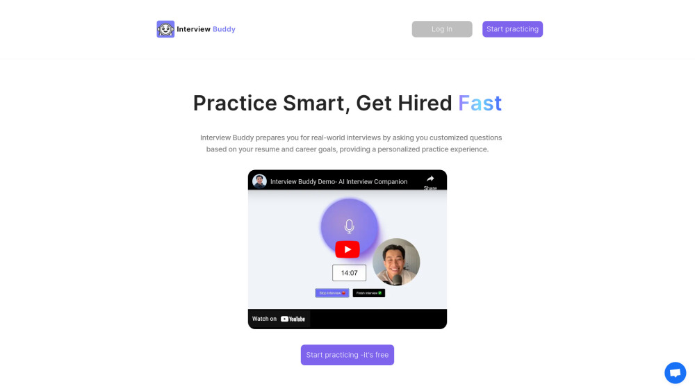 Interview Buddy: AI Tool for Interview Practice