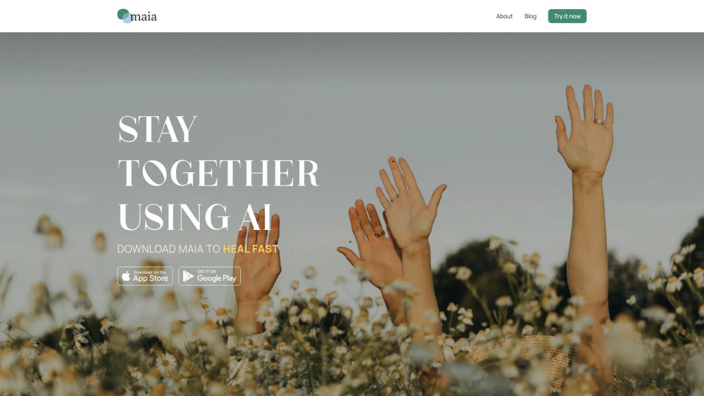 Maia: AI Tool for Couples | Enhance Bond with Product Name