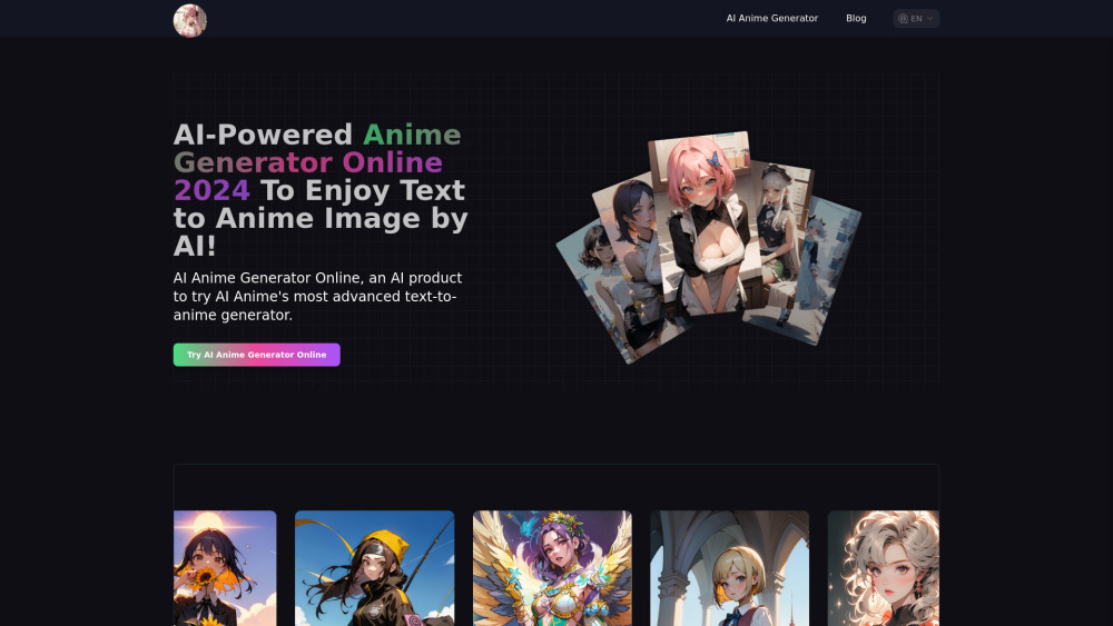 AI Anime Generator 2024: AI Tool for Anime Art