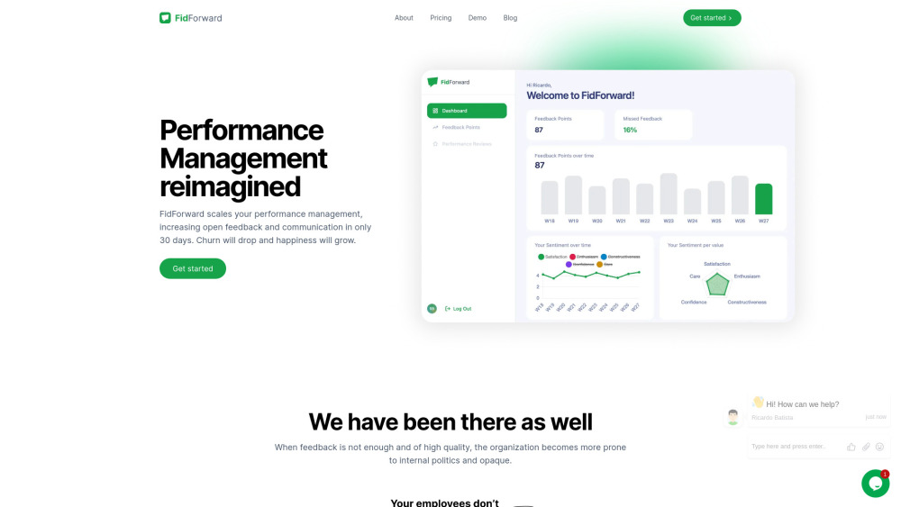 FidForward: AI Tool for Enhanced Performance