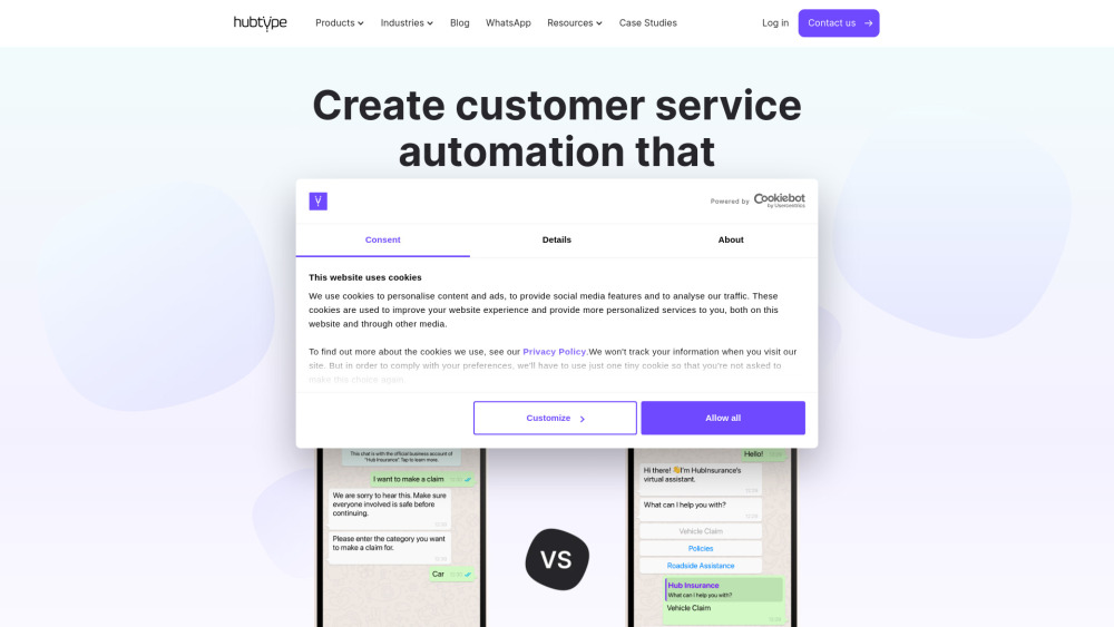 Hubtype: Conversational AI Tool Revolutionizing Customer Engagements