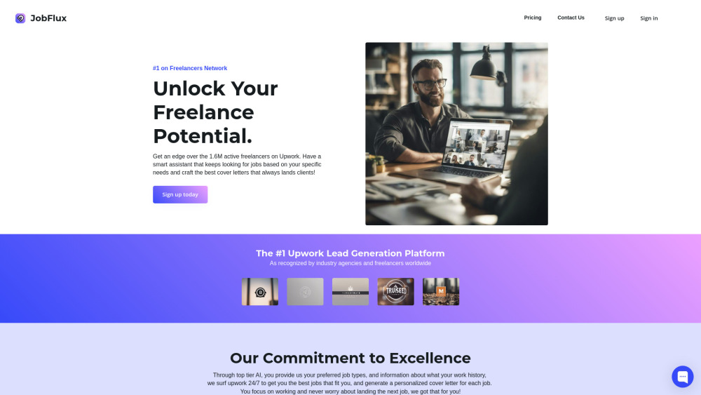 JobFlux AI: AI Tool for Upwork Jobs & Cover Letters